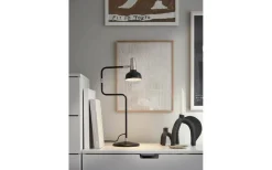 Sovrum|Skrivbordslampor-CO Bankeryd Ray Bordslampa 57cm Svart/Mässing