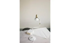 Sovrum|Skrivbordslampor < CO Bankeryd Ray Bordslampa 57cm Vit/Mässing