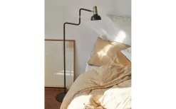 Golvläslampor|Vardagsrum < CO Bankeryd Ray Golvlampa 127cm Svart/Mässing