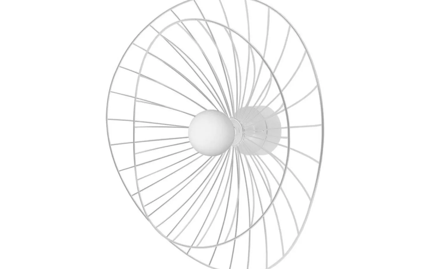 Hall & Trappa|Sovrum < Globen Lighting Ray Plafond/Vägglampa 60cm Vit