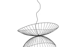 Kök & Matplats|Stora Taklampor Ø70-150 Cm < Globen Lighting Ray Taklampa 115cm E27 Svart