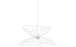Vardagsrum|Sovrum-Globen Lighting Ray Taklampa 45cm E27 Vit