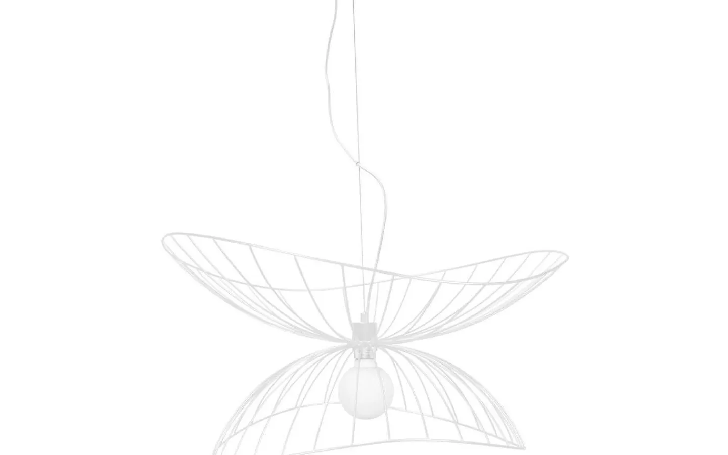 Vardagsrum|Kök & Matplats < Globen Lighting Ray Taklampa 70cm E27 Vit