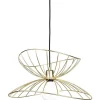 Vardagsrum|Sovrum-Globen Lighting Ray Taklampa Mässing 45cm