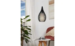 Fönsterlampor-Eglo Razoni Fönsterlampa 19cm Svart
