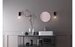Badrum|Hall & Trappa < Belid Regal 1L Vägglampa Badrum IP44 Mattsvart