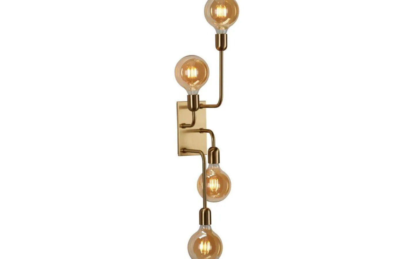 Lampetter-Belid Regal Vägglampa 70cm Mässing