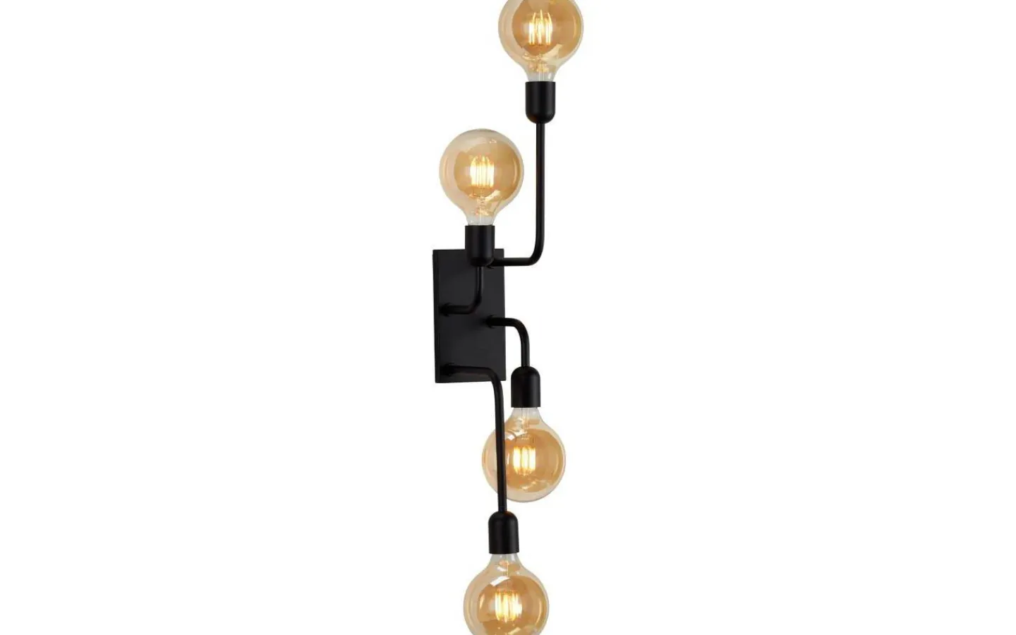 Lampetter-Belid Regal Vägglampa 70cm Svartstruktur