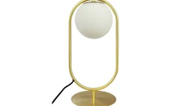 Bordslampor-Dyberg Larsen Reims Bordslampa 40cm Opal/Mässing