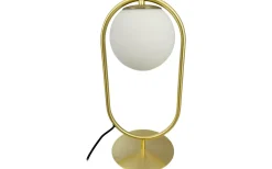 Bordslampor-Dyberg Larsen Reims Bordslampa 40cm Opal/Mässing