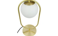 Bordslampor-Dyberg Larsen Reims Bordslampa 40cm Opal/Mässing
