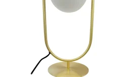 Bordslampor-Dyberg Larsen Reims Bordslampa 40cm Opal/Mässing