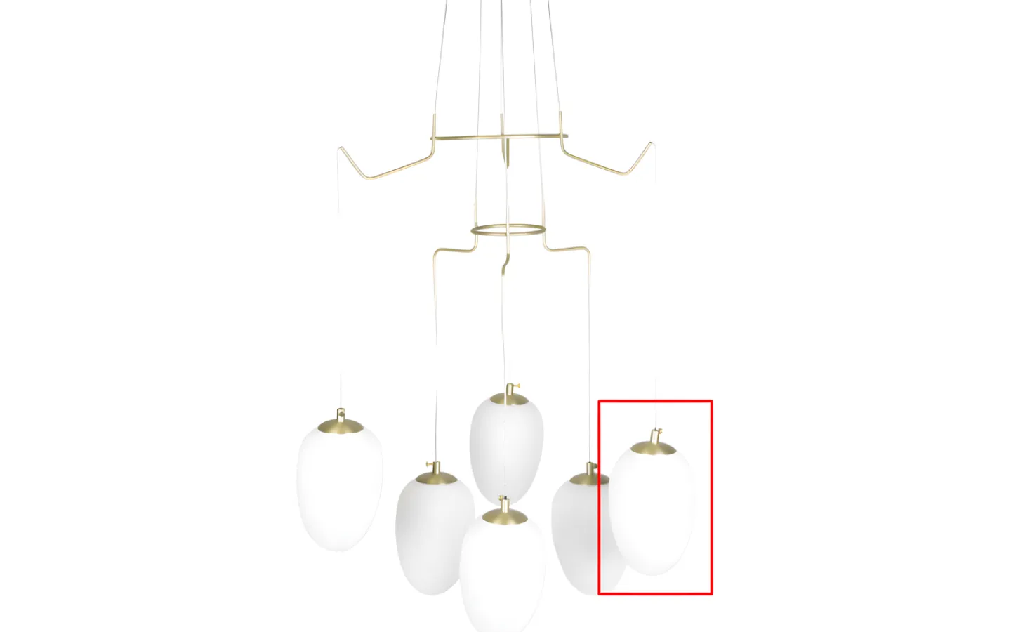 Reservglas Och Reservdelar-Globen Lighting Reservglas Divine Taklampa