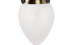 Reservglas Och Reservdelar-Globen Lighting Reservglas till Juni Vägglampa/Fönsterlampa Opal