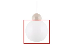 Reservglas Och Reservdelar-Globen Lighting Reservglas till 6048/6548 Ripley D25 Vit