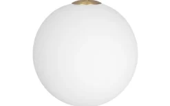 Reservglas Och Reservdelar-Globen Lighting Reservglas till Torrano Golv-/ och Taklampa Ø30cm Vit/Mässing