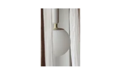 Reservglas Och Reservdelar < Globen Lighting Reservglas till Torrano Pendel Ø15cm Vit/Mässing