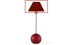 Reservglas Och Reservdelar < Globen Lighting Reservskärm till 6164 Iris 20 Burgundy