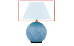 Reservglas Och Reservdelar < Globen Lighting Reservskärm till 6946 Iris Portabel 16 Duvblå
