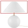 Reservglas Och Reservdelar < Globen Lighting Reservskärm till 6246 Iris 35 Vit