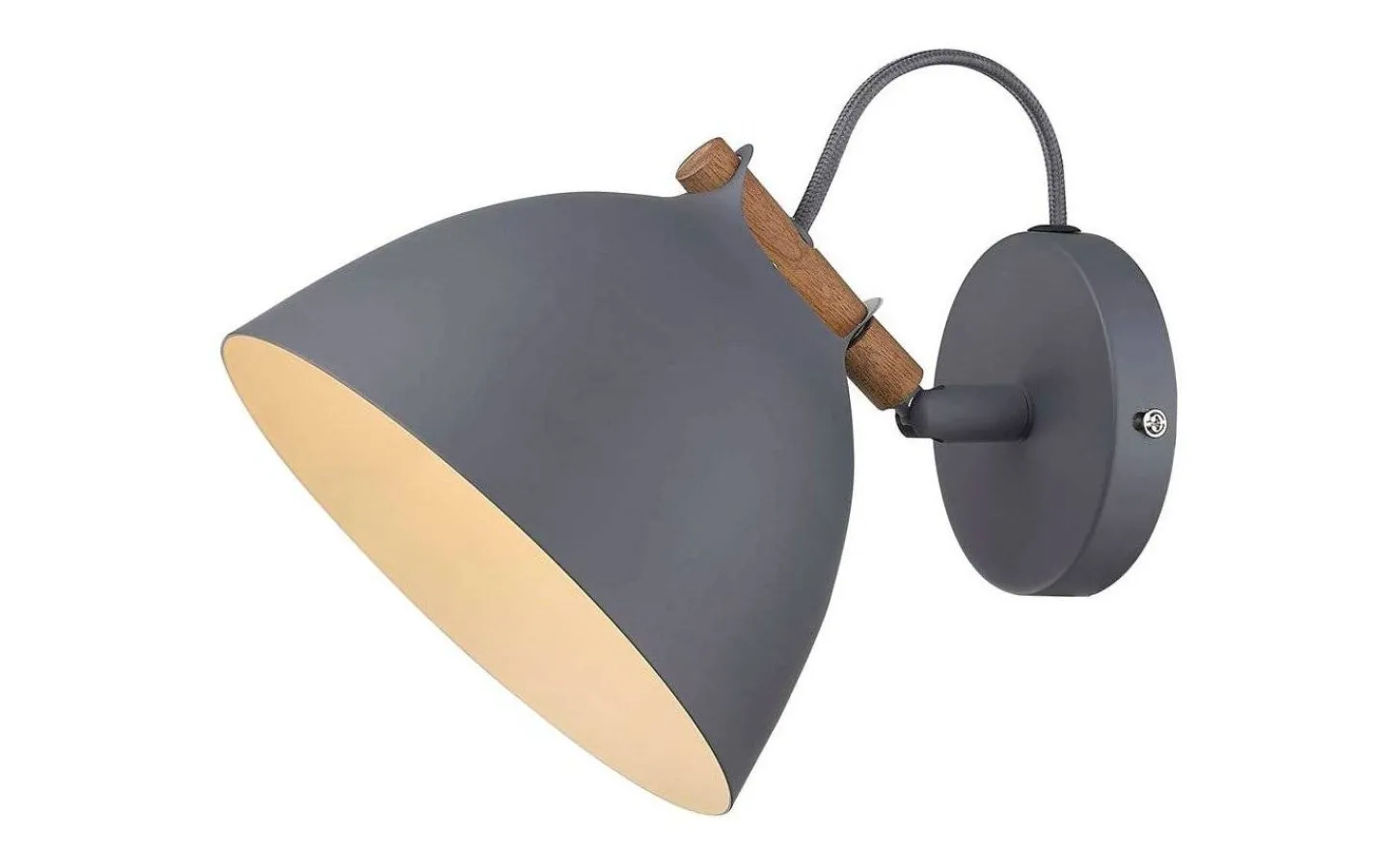 Läslampor-Halo Design Århus Vägglampa Grå/Trä