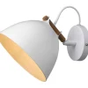 Läslampor-Halo Design Århus Vägglampa Vit/Trä