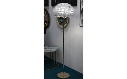 Golvlampor < Mauro Ferretti Rhythm Golvlampa Fjädrar 170cm Grå