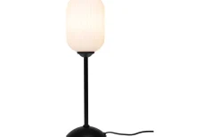 Bordslampor < Dyberg Larsen Riflet Bordslampa 52cm Opal/Svart