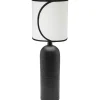 Bordslampor-PR Home Riley Bordslampa 59cm Ava Offwhite/Svart