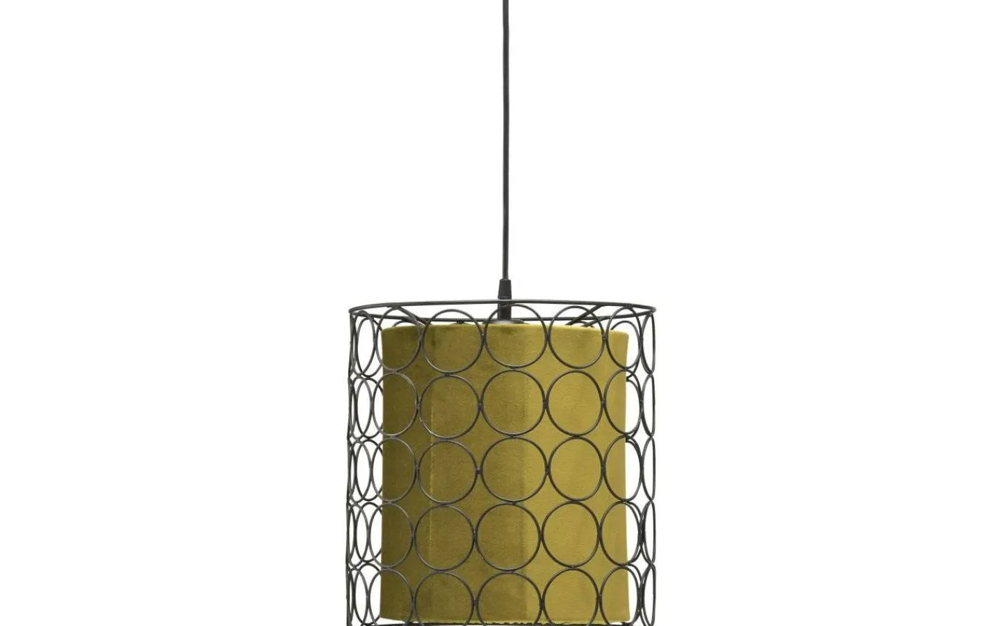 Vardagsrum-PR Home Ring Taklampa 30cm Svart/Senap