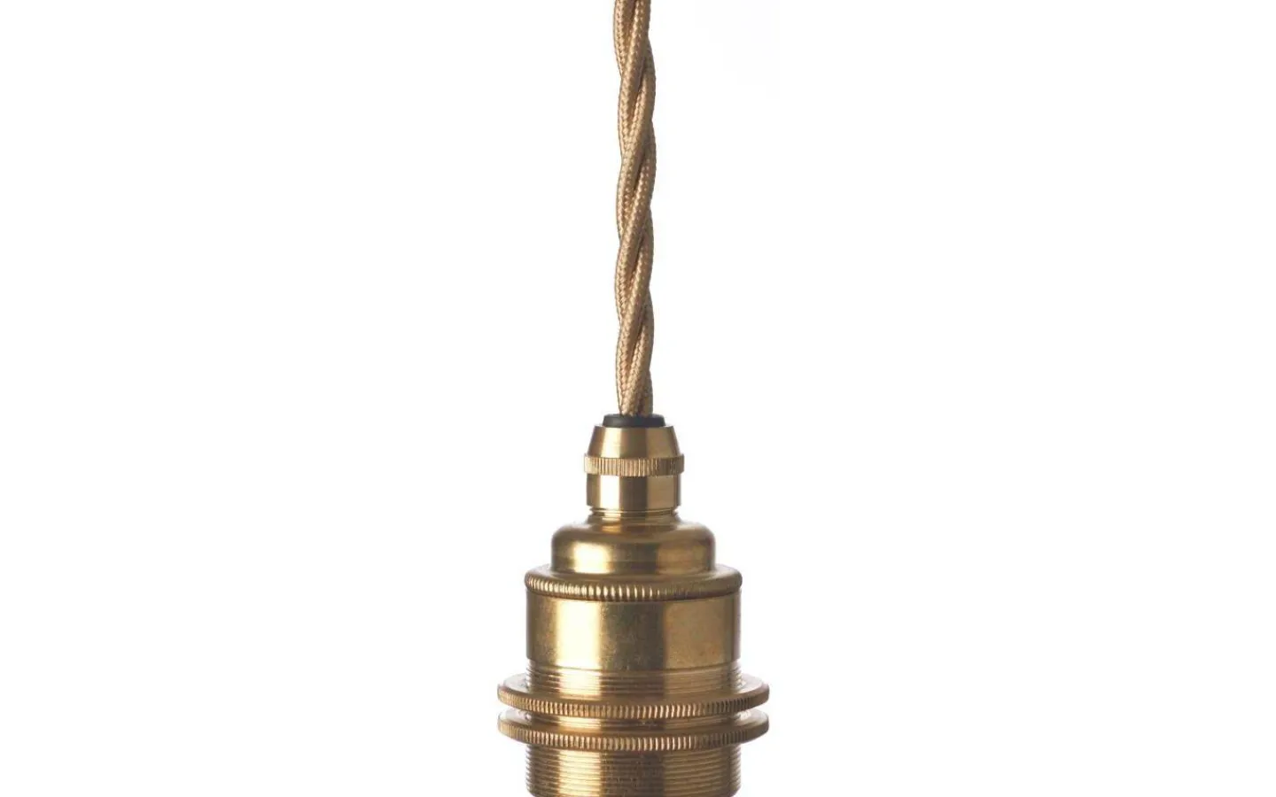 Fönsterlampor|Sladdställ Med Sockel-Texa Design Ringupphäng U18 Guld kabel, Mässing