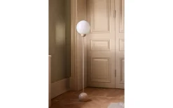 Golvlampor-Globen Lighting Ripley Golvlampa 144cm Beige