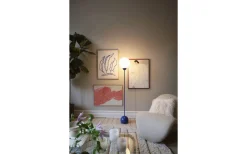 Golvlampor-Globen Lighting Ripley Golvlampa 144cm Blå