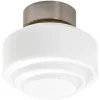 Plafonder < ArmaturHantverk Risberg Plafond Ø25cm Vit/Nickel