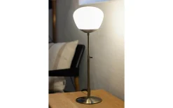 Bordslampor-Markslojd Rise Bordslampa 60cm Antikmässing/Vit