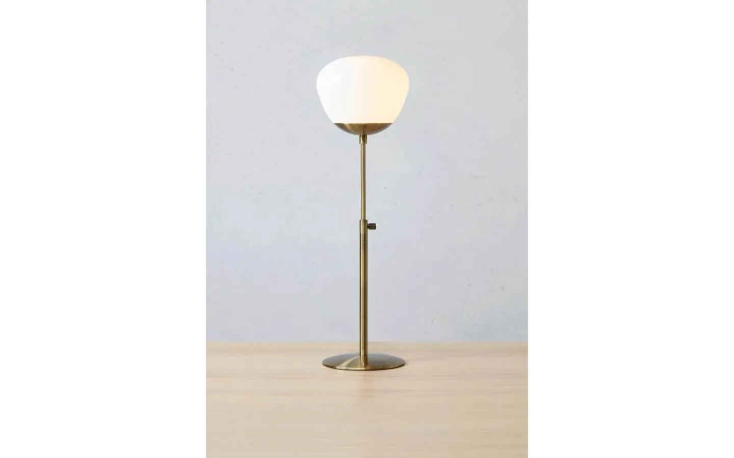 Bordslampor-Markslojd Rise Bordslampa 60cm Antikmässing/Vit