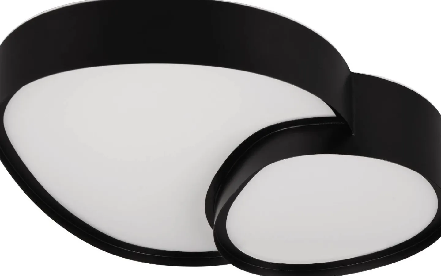 Plafonder-Trio Lighting Rise Plafond LED 43cm mattsvart