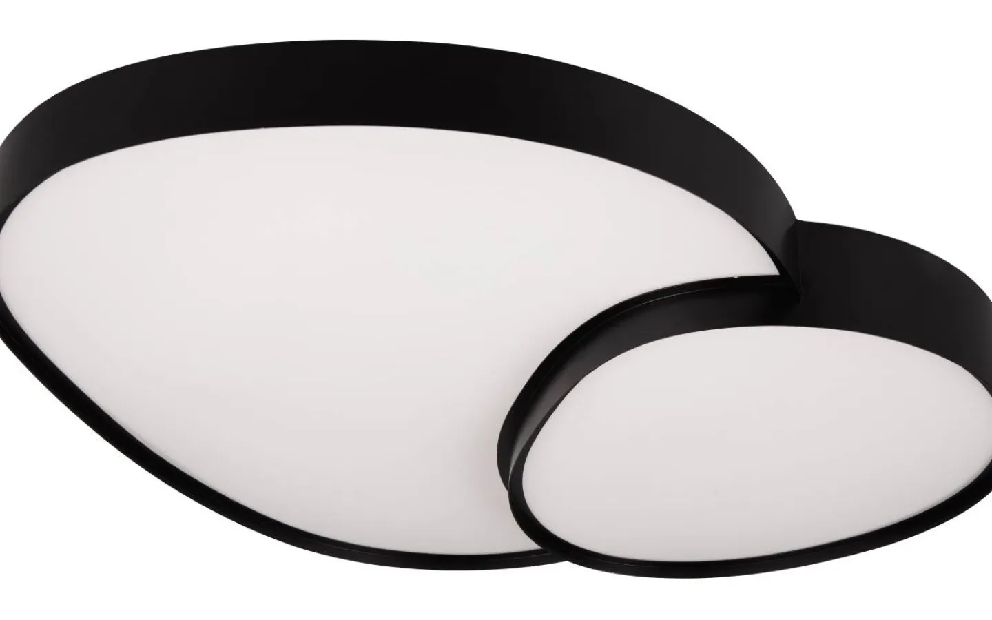 Plafonder-Trio Lighting Rise Plafond LED 77cm mattsvart