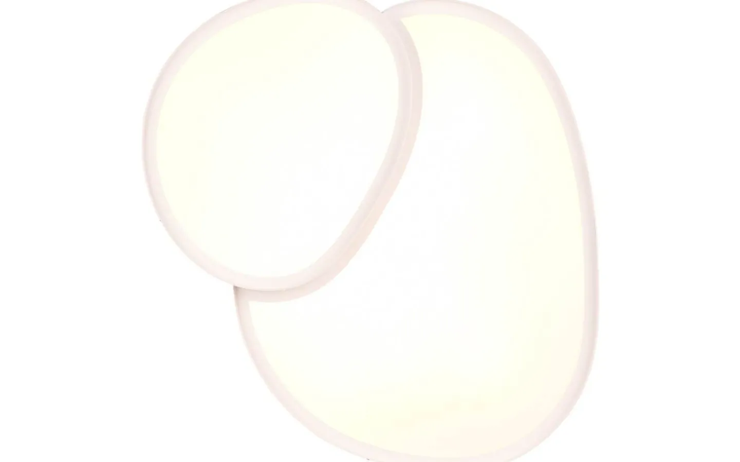Plafonder-Trio Lighting Rise Plafond LED 43cm mattvit