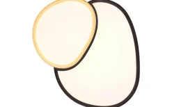 Plafonder-Trio Lighting Rise Plafond LED 43cm svartguld