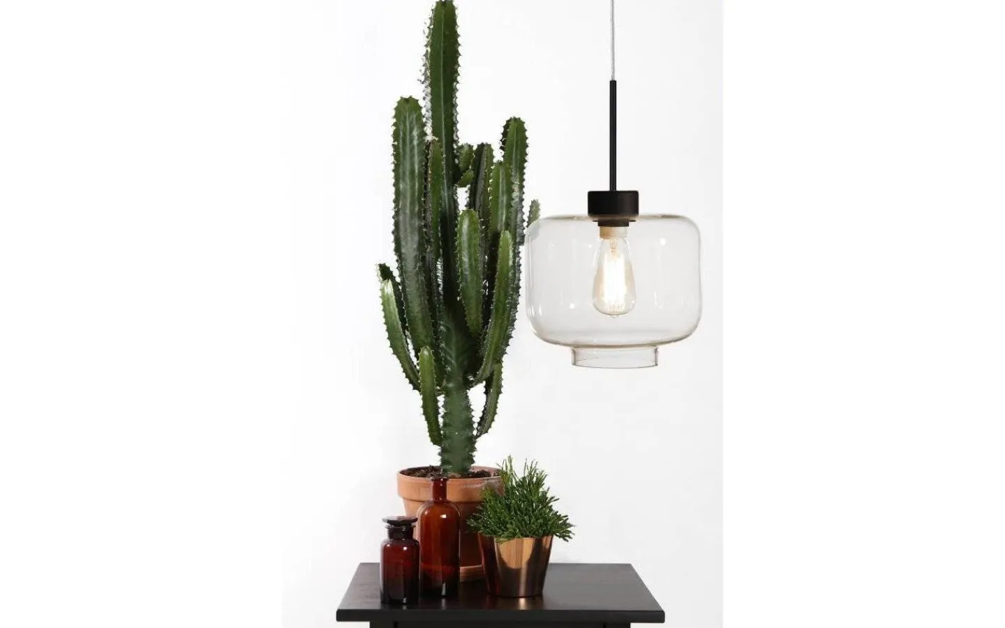 Kök & Matplats|Hall & Trappa-Globen Lighting Ritz Taklampa 25cm E27 Klar