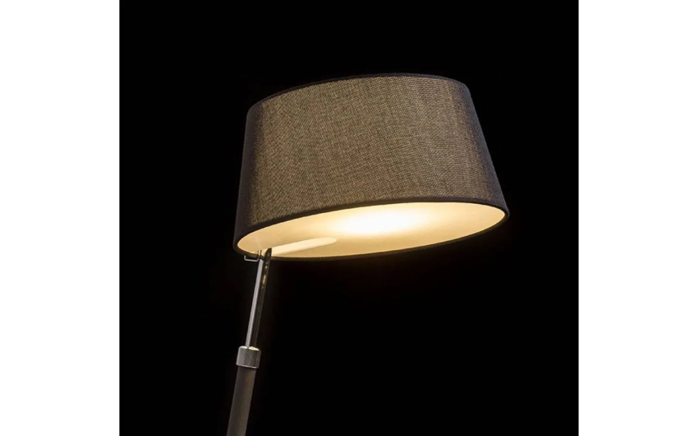 Skrivbordslampor < Rendl Ritzy Bordslampa 70cm Svart/Krom E27