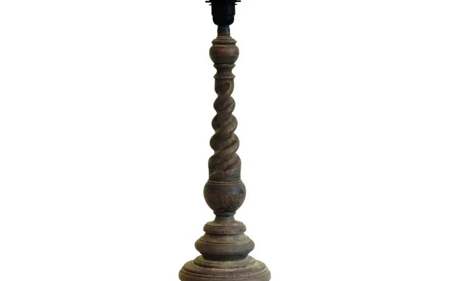 Lampfötter < Hallbergs Riva Lampfot 66cm Åldrat Trä