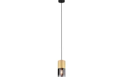 Fönsterlampor < Trio Lighting Robin Fönsterlampa 10cm E27 matt mässing/rökfärgad