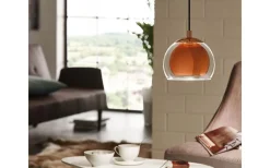 Fönsterlampor < Eglo Rocamar Fönsterlampa 19cm Koppar