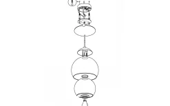 Fönsterlampor < Eglo Rocamar Fönsterlampa 19cm Koppar