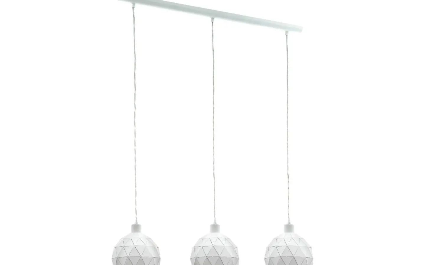 Avlånga Taklampor-Eglo Roccaforte Taklampa 75cm Vit