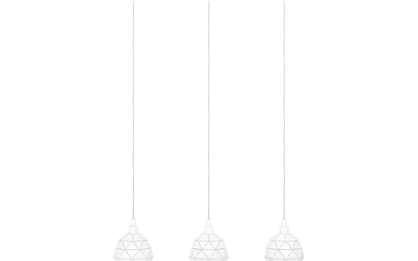 Avlånga Taklampor-Eglo Roccaforte Taklampa 75cm Vit
