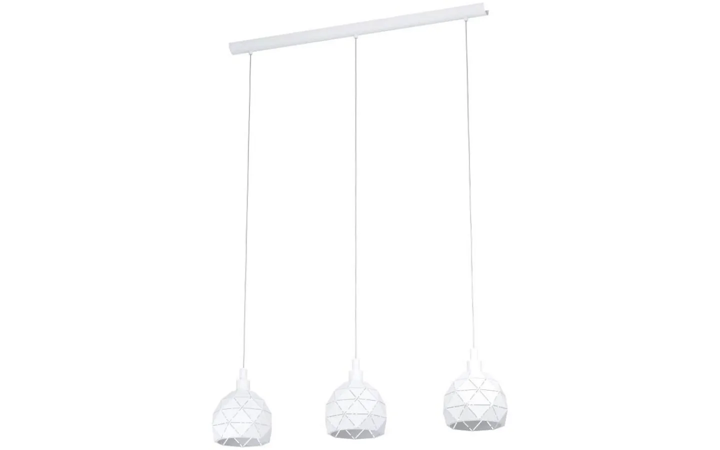 Avlånga Taklampor-Eglo Roccaforte Taklampa 75cm Vit