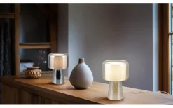 Bordslampor < Trio Lighting Rocka Bordslampa E14 bärnsten